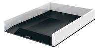 Leitz WOW A4 Magazine Rack - Black/White