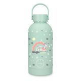 Enso Magical drinkfles van roestvrij staal, groen, 6,5 x 18,5 x 6,5 cm