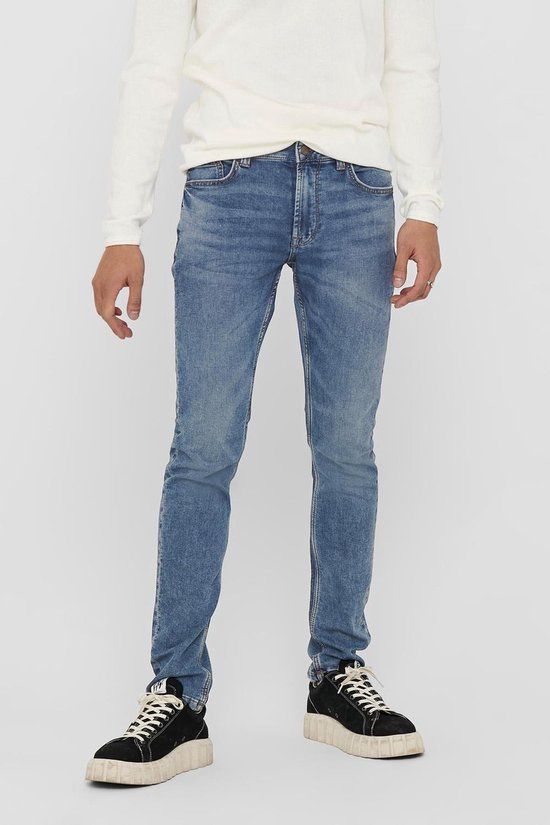 ONLY & SONS Onsloom Life Slim Fit Jeans - Blue Denim - Men's W28/L30