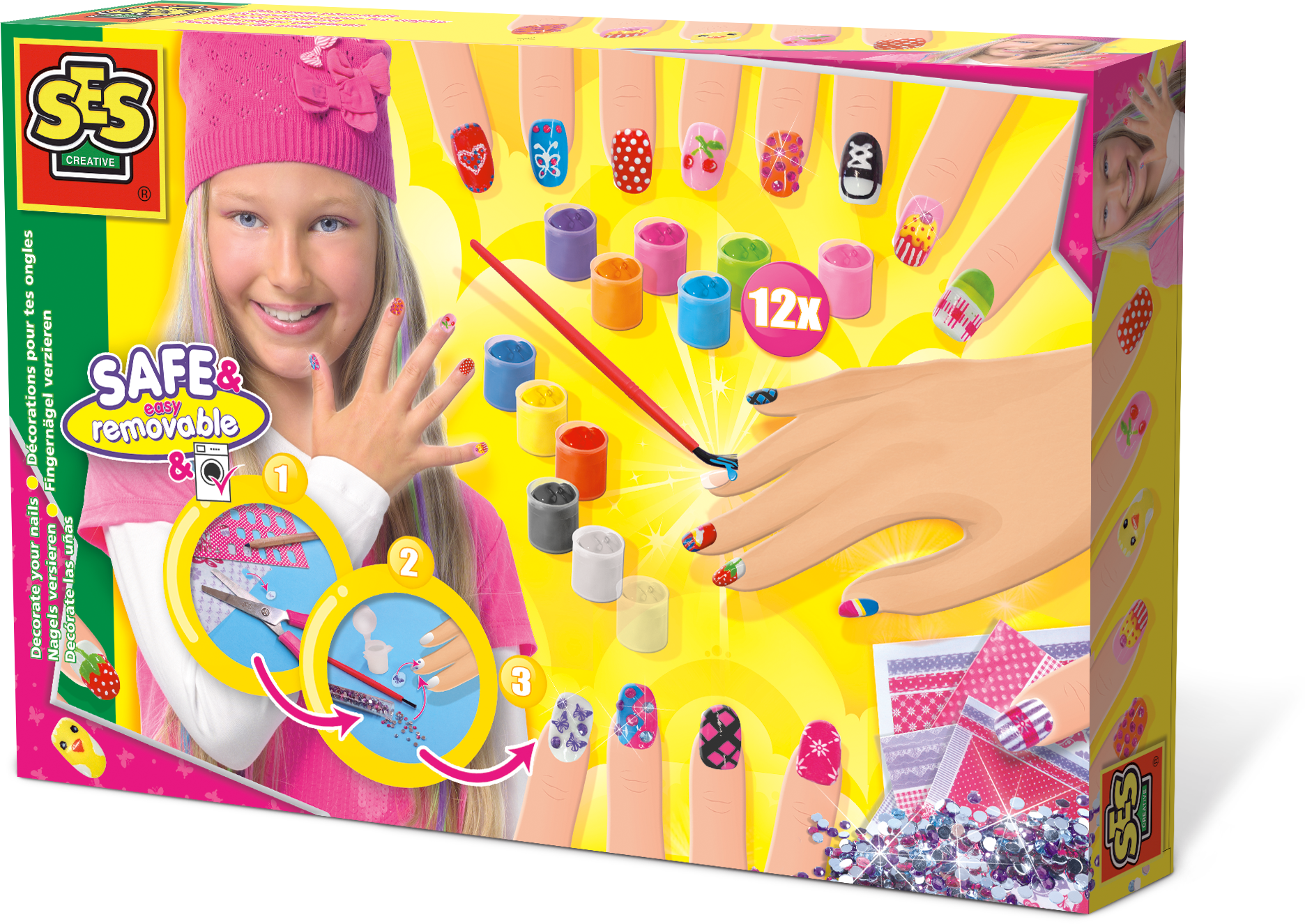 ses Nagels versieren - multi