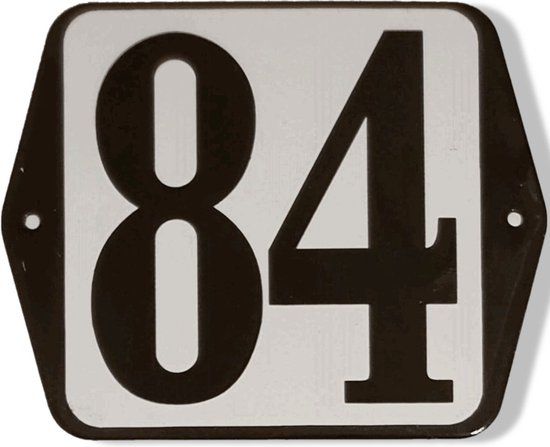Warentuin Mix Huisnummer Huisnummer standaard nummer 84