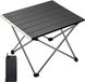 OEM Bol Draagbare klaptafel voor buiten - Zwart - Aluminium