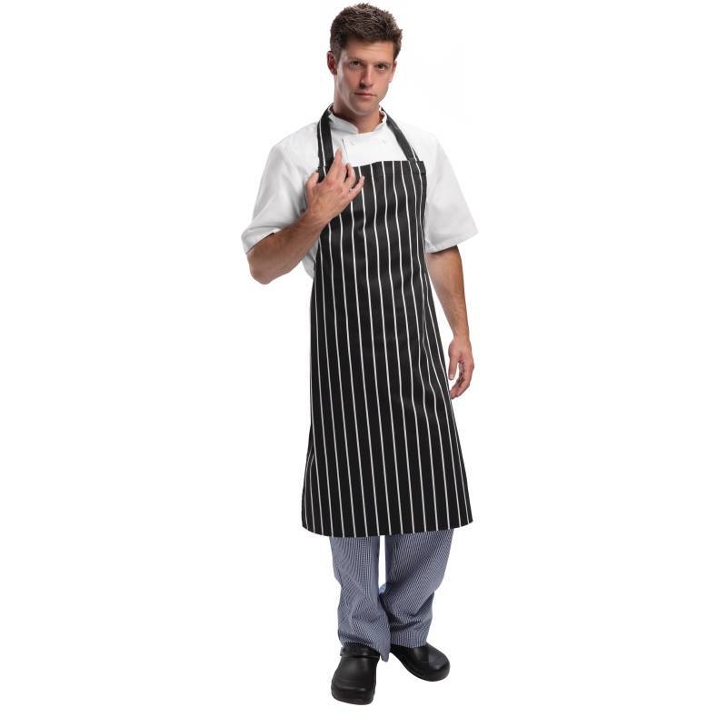 CHEF WORKS Keukenschorten Zwart/Wit Professioneel Series