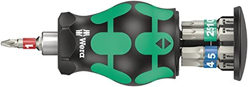 Wera Bicycle Set 11 - Stubbi schroevendraaier met bitmagazijn - 7-delig