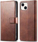 imoshion Luxe Bookcase - Geschikt voor Apple iPhone 15 - Donkerbruin