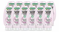 Garnier 12 x Loving Blends Rice Water Infusion Conditioner - Glans & Zachtheid - Lang Haar - 250 ml - Voordeelverpakking
