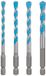Bosch EXPERT HEX-9 MultiConstruction boorset 4-delig