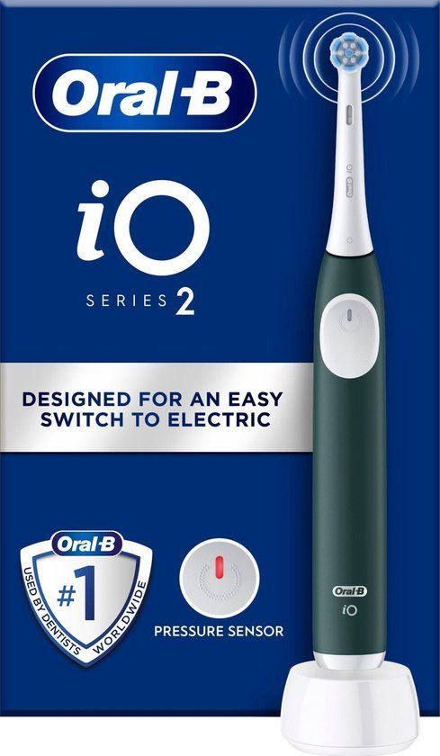Oral-B iO Series 2 Clean & Care Elektrische Tandenborstel - Groen