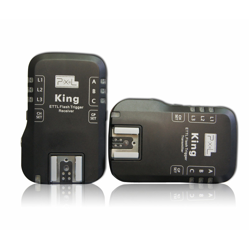 Pixel TTL Radio Trigger Set King voor Canon