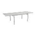 Brafab table à manger gris clair 250 cm