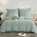 Linge de lit en coton respirant menthe 220x240cm