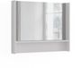 Vicco Miroir mural Sherry - 80 x 65 cm - Blanc