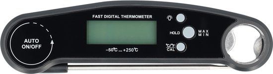 Krumble Vleesthermometer Zwart