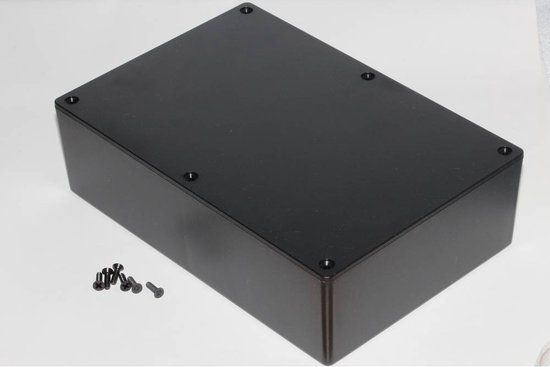 Hammond Electronics 1591XXFBK – Universele behuizing – 221 x 150 x 64 mm – ABS – Zwart