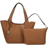 GUESS Calista 2-in-1 Tote Schoudertas Caramel
