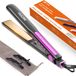 Merkloos Stijltang titanium platen - 2-in-1 krultang - Negatieve ionen - Grijs