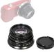 Fotasy 35mm F1.6 Grande ouverture Focale fixe Manuelle APS-C pour Monture E