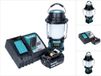 Makita DMR 056 RF1 radio sans fil 18 V FM DAB+ avec lanterne torche 360° IP65 + 1x batterie rechargeable 3.0 Ah + chargeur