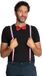 Partychimp Carnaval verkleedset bretels en strik Holland - rood/wit/blauw - volwassenen/unisex - feestkleding