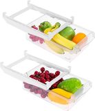 Unyqoos® 2-delige koelkastorganizer