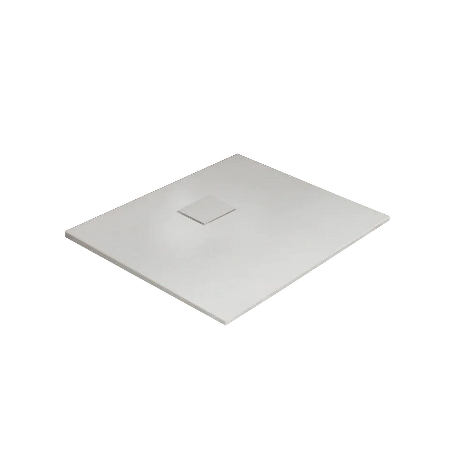 Boss & Wessing Naxos Douchebak 90x90 cm Stone-Look Mat Wit