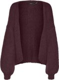 VERO MODA VMMAYBE LS OPEN CARDIGAN NOOS Dames Cardigan S Winetasting