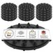 OEHLBACH Shock Absorber (16 stuks), resonantiedemper voor hifi/luidsprekers/subwoofer - elastisch zwart