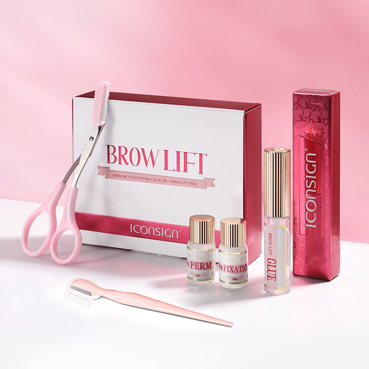 Iconsign brow lift kit Brow lamination kit-wenkbrauw lift-wenkbrauwkit-brow lift-wenkbrauw lifting set