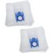 vhbw Lot de 10 sacs d'aspirateur compatibles avec les aspirateurs Kärcher VC 5200, VC 5300, VC 6, VC 6000, VC 6100, VC 6150 - Micro-fibres non tissées - Blanc - 29,8 x 30 cm