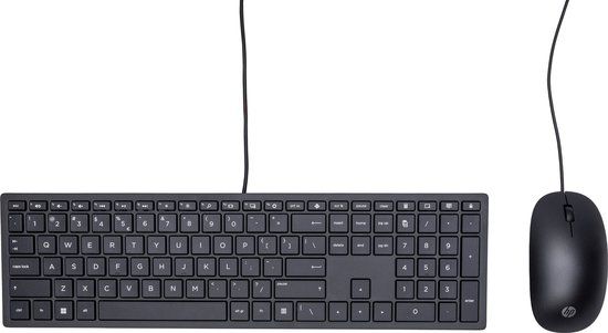 HP Pavilion 400 - Toetsenbord en Muis Set - QWERTY - Zwart