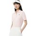 LACOSTE Polo uni, rose