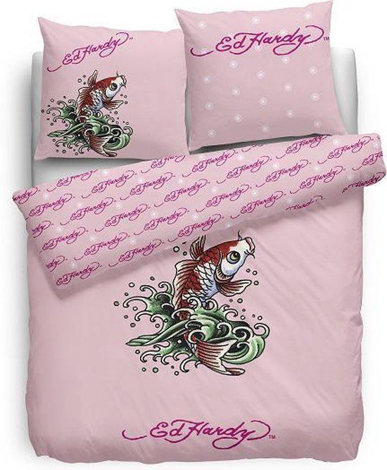 Ed Hardy Dekbedovertrek Koi Fish - 8715944099691