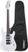 Litejam RGB24 ST-Style Elektrische Gitaar White