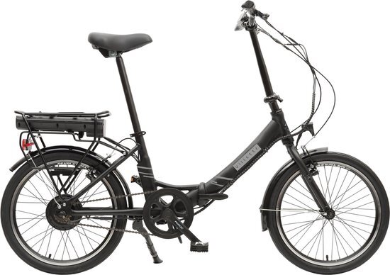 - / Villette les Vacances, vouwbare e-bike, 6 sp, 20 inch, zwart