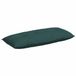 vidaXL Coussin de dossier Vert foncé 120 x 19 x 50 cm Tissu