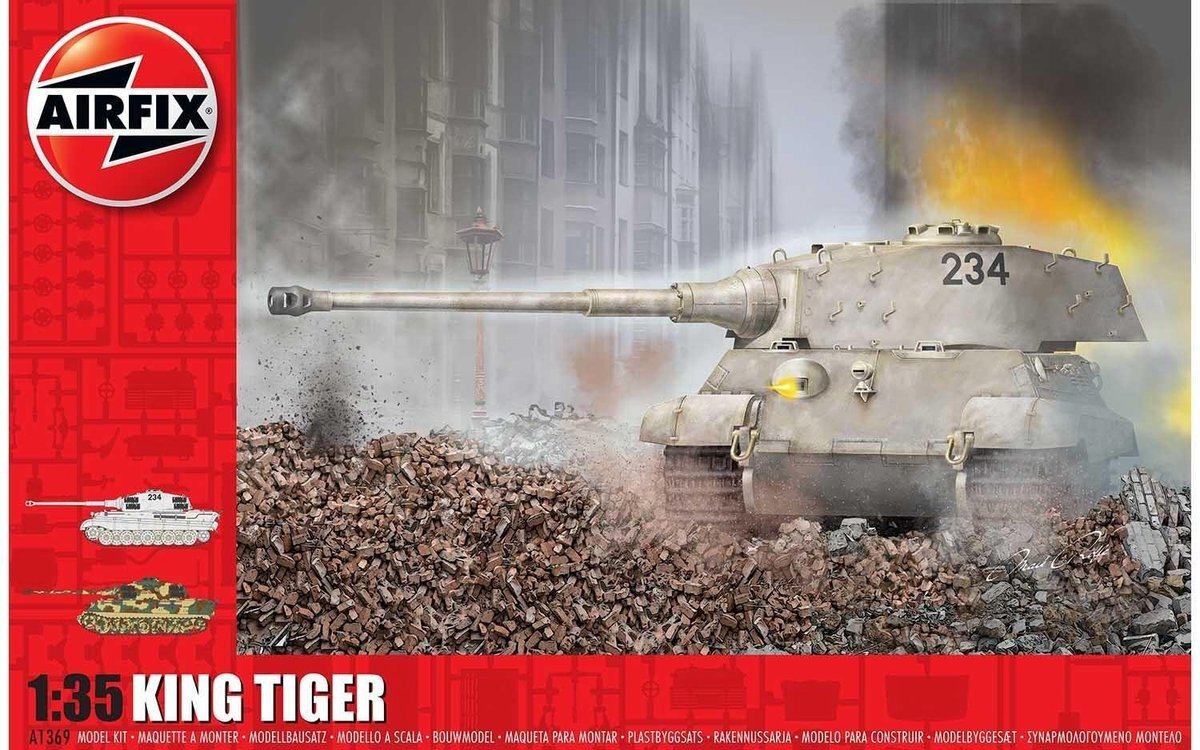 Airfix A1369 King Tiger Model Kit