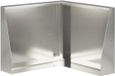 vidaXL Mur de soutènement - 50 x 50 x 30 cm - Acier inoxydable - argent