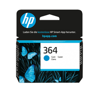 HP 364 Original Cyan Ink Cartridge