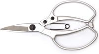 Merkloos Razorsharp Japanse stijl zilveren schaar - 4452JS met ergonomisch handvat