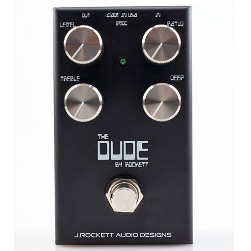 J. Rockett The Dude V2 Overdrive Effect Pedal