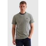 PME Legend regular fit gestreept T-shirt - beige