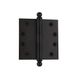 Nostalgic Magazijn 728374 4" Ball Tip Heavy Duty Vierkante Hoeken Deurscharnier, Olie-gewreven Brons