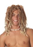 California Costumes Blonde surfer pruik voor volwassenen