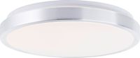 Brilliant LED-plafondlamp met aanwezigheidssensor, 33 cm, 2400 lm, 3000K, nikkelkleurig