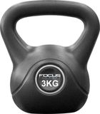 Focus Fitness Kettlebell - 3 KG - Cement