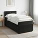 Maison Exclusive - Lit boxspring avec matelas noir 100 x 200 cm, velours