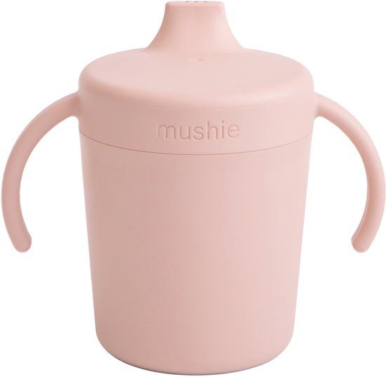 Mushie Training Drinkbeker - Blush