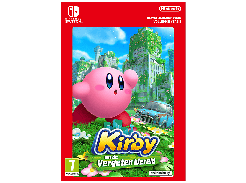 Nintendo Kirby En De Vergeten Wereld - Switch (download Code)