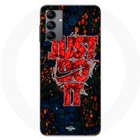 Nike Hoesje Samsung Galaxy A04s Just Do It Rood
