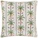 Wylder Tropics Okara Palm Gedrukt Veer Gevuld Kussen - Multicolour - 45x45cm